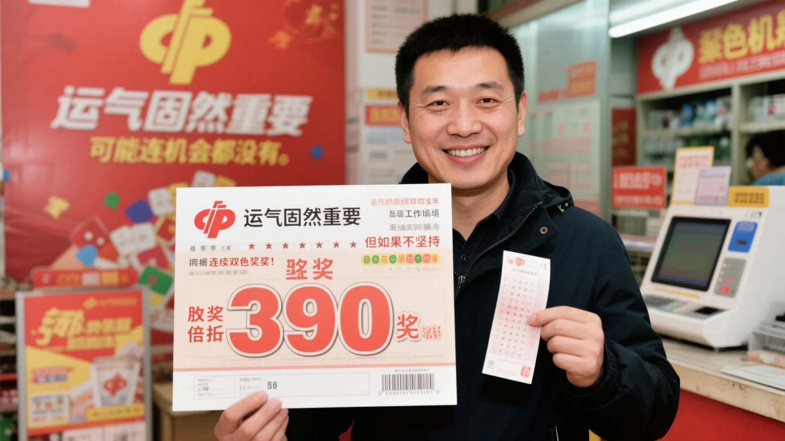 男子机选倍投双色球揽5183万大奖 火速兑奖每期不落