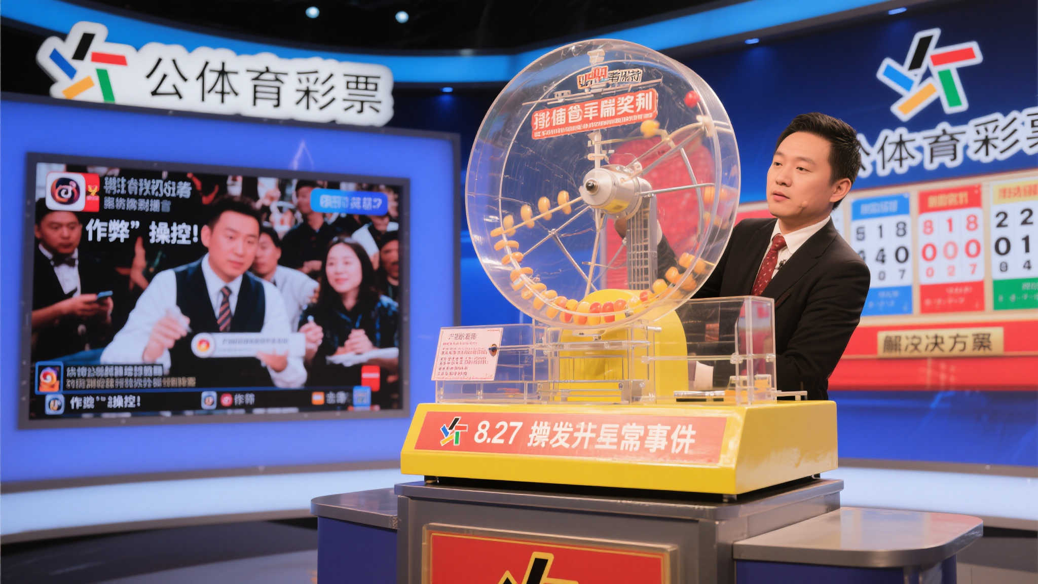 媒体：8.27体彩摇奖异常事件折射公信力危机